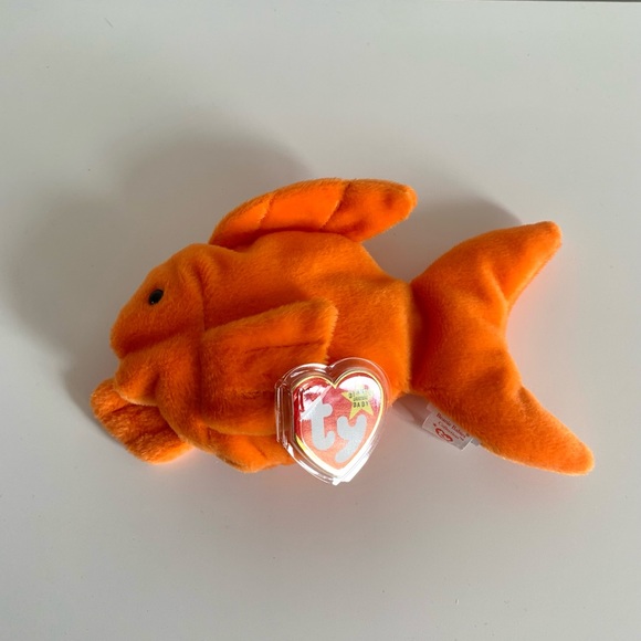 Ty Beanie Babies “Goldie” the fish - Picture 3 of 5